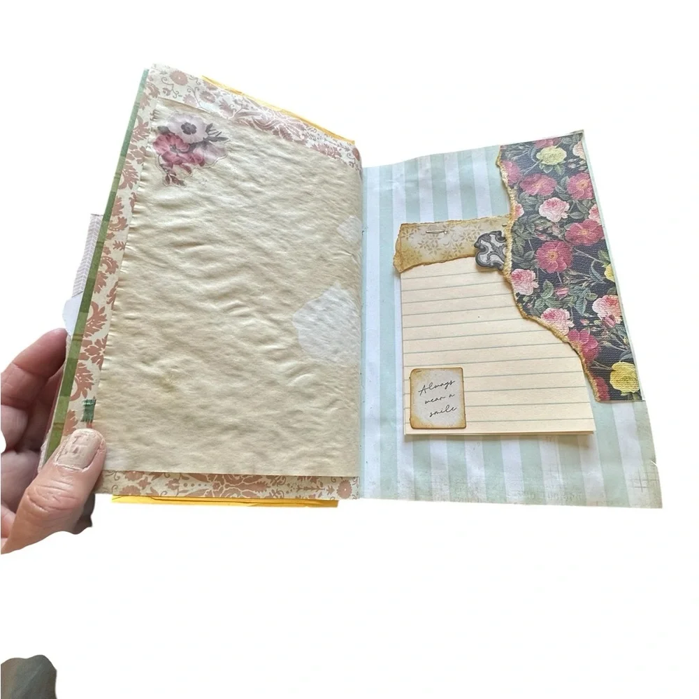 Fall Woodland Forest Themed Handmade Junk Journal
